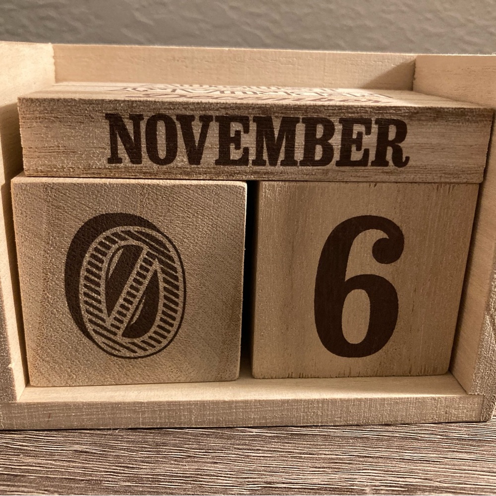 Forever calendar blocks - Picture 2 of 4